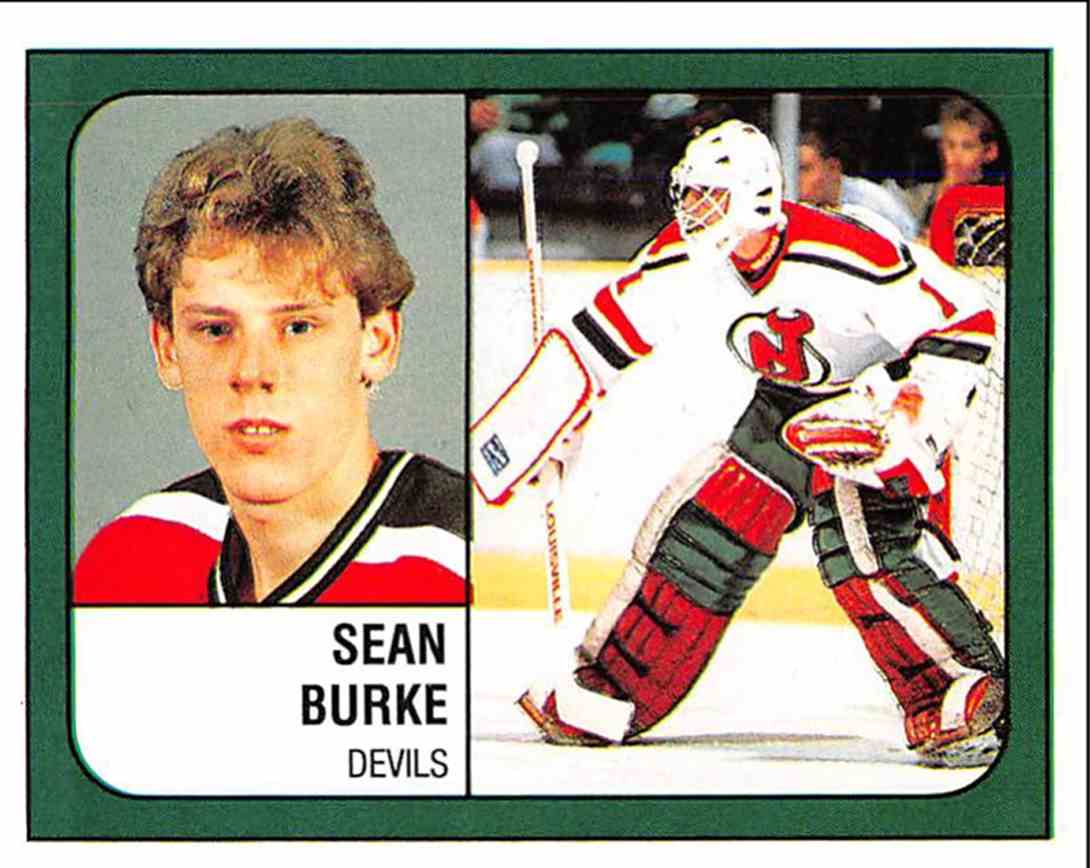 1988-89 Panini Stickers Sean Burke #267 on Kronozio