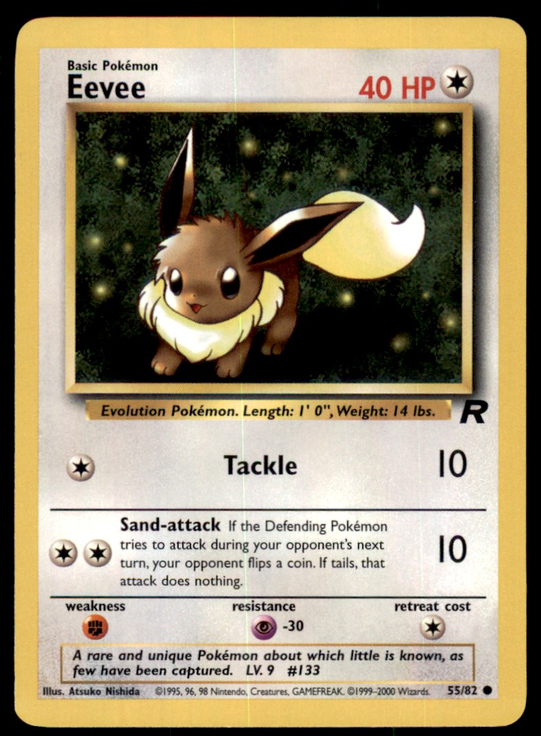 2000 Classic - Team Rocket Eevee #55 on Kronozio