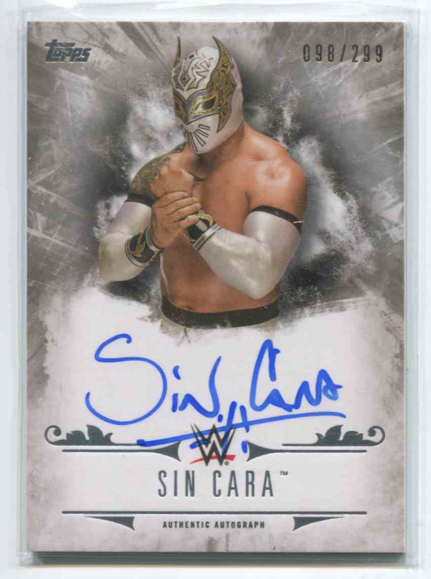 2016 wwe undisputed auto sin cara on kronozio kronozio