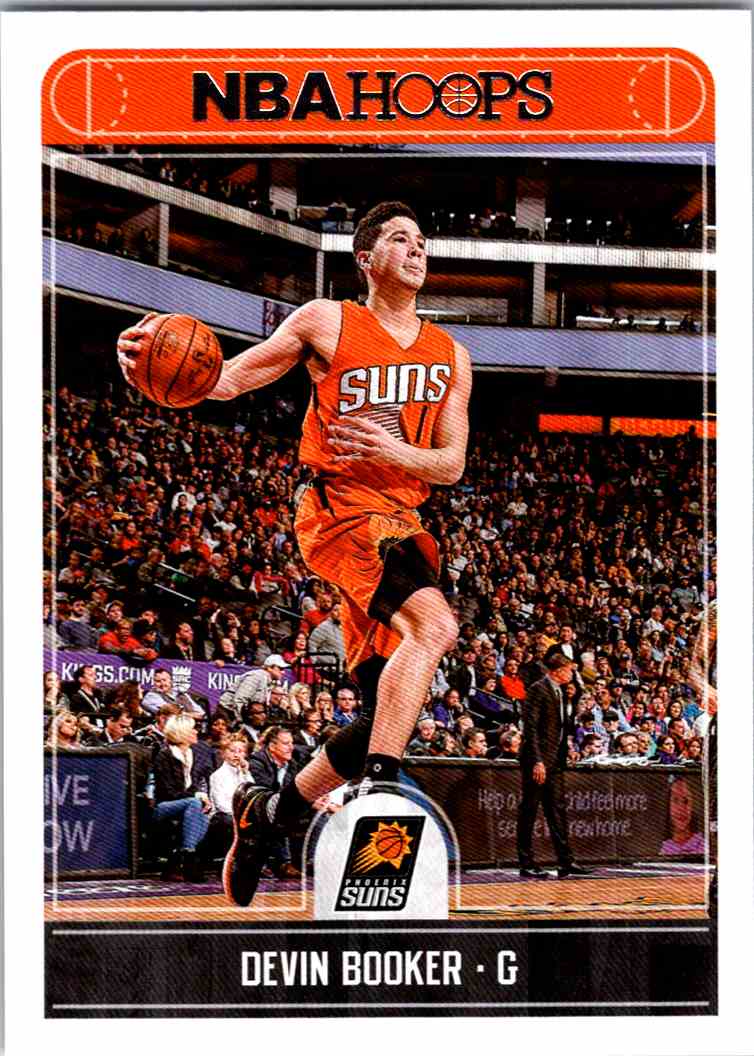 Devin Booker Rookie Card Nba Hoops 2015 16 Panini Nba Hoops Devin 