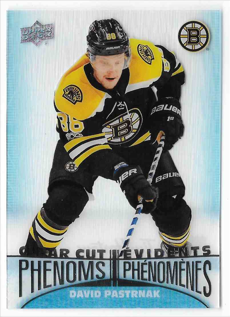 2018-19 Upper Deck Tim Hortons David Pastrnak #CC-6 on Kronozio