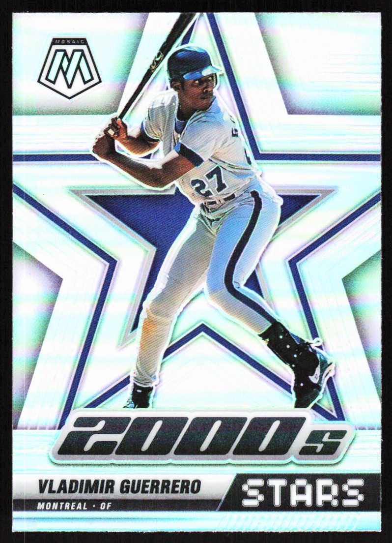 2022 Mosaic Silver 2000s Stars Vladimir Guerrero Montreal Expos