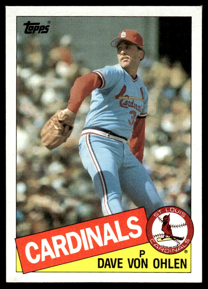 1985 Topps Dave Von Ohlen #177
