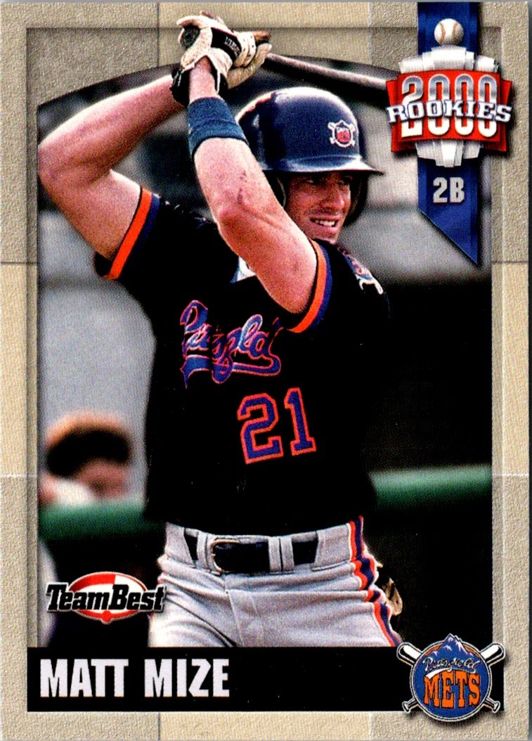 2000 Team Best Rookies Matt Mize #58