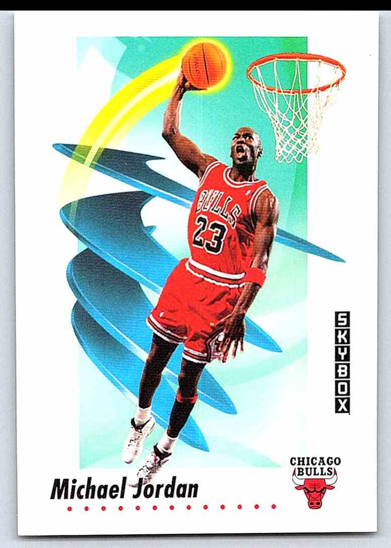 1991-92 SkyBox Michael Jordan #39 on 