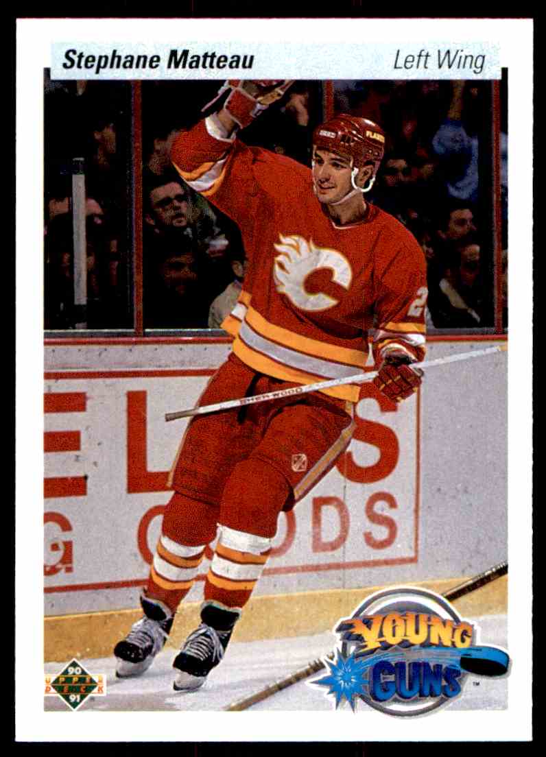 1990-91 Upper Deck Stephane Matteau #535