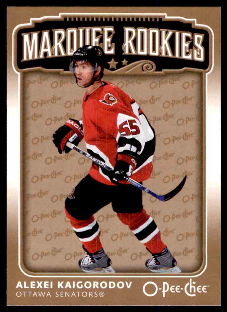 2006-07 O-Pee-Chee Alexei Kaigorodov #562