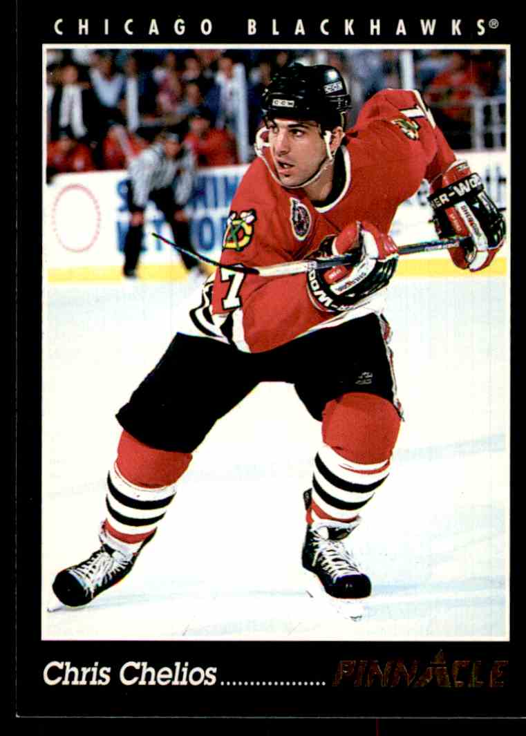 1993-94 Pinnacle Chris Chelios #181 on Kronozio