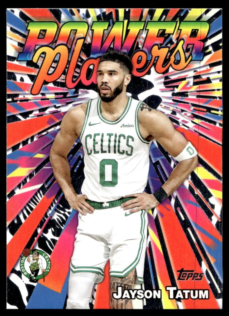 2025-26 Topps NBA Power Players Jayson Tatum #5 Insert | eBay