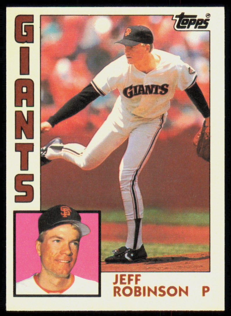 1984 Topps Traded Jeff Robinson San Francisco Giants #101T | eBay