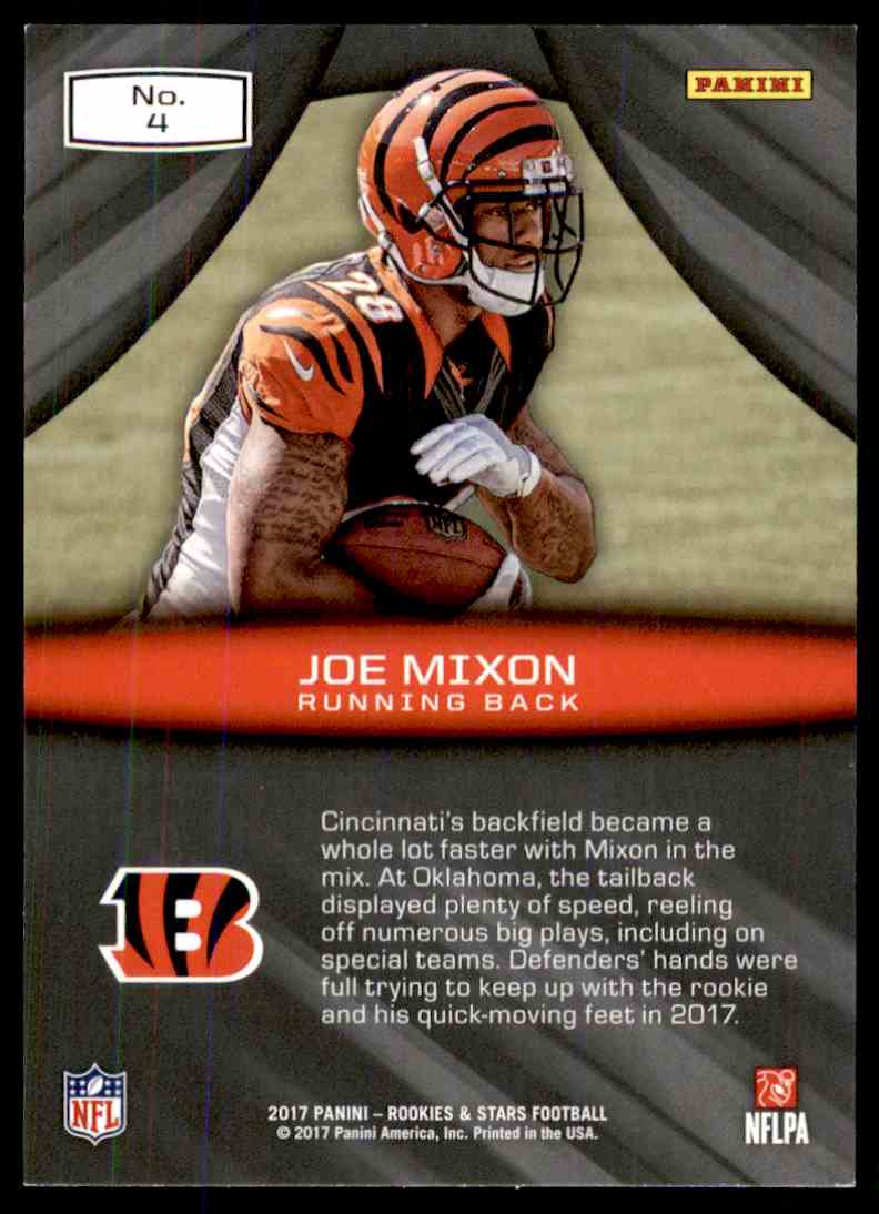 2017 Panini Rookies & Stars Rookie Rush Joe Mixon(C)199=16 ...