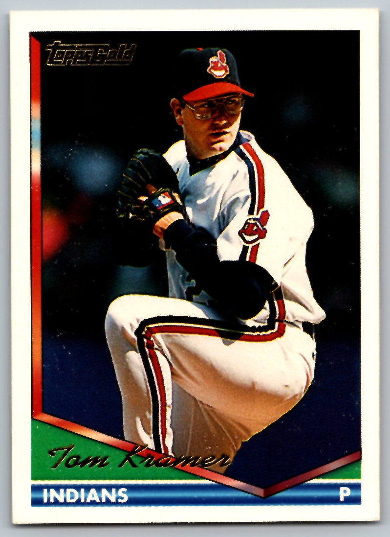 1994 TOPPS GOLD TOM KRAMER CLEVELAND INDIANS #642 | eBay