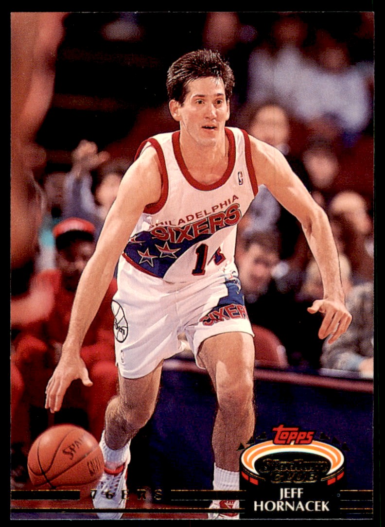 1992-93 Stadium Club Jeff Hornacek Philadelphia 76ers #323 | eBay