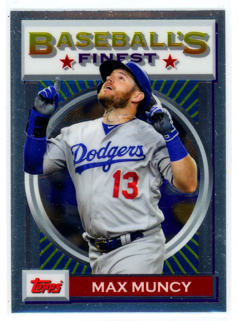 2020 Topps Finest Flashbacks Max Muncy Dodgers #62 | eBay