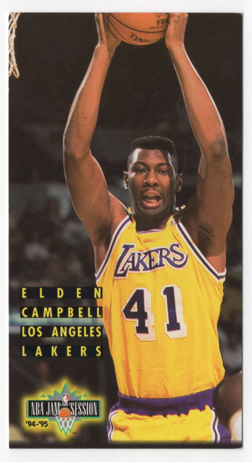 1994-95 Fleer NBA Jam Session Elden Campbell #89 on Kronozio