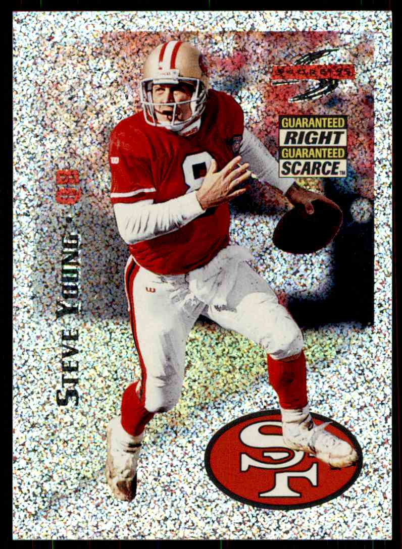 1995 Score '95 Guaranteed Scarce Steve Young San Francisco 49ers