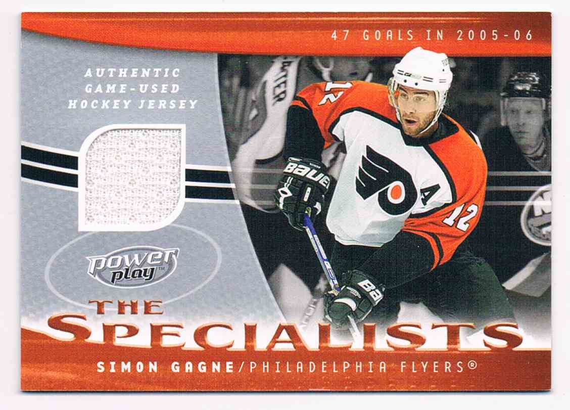 simon gagne jersey