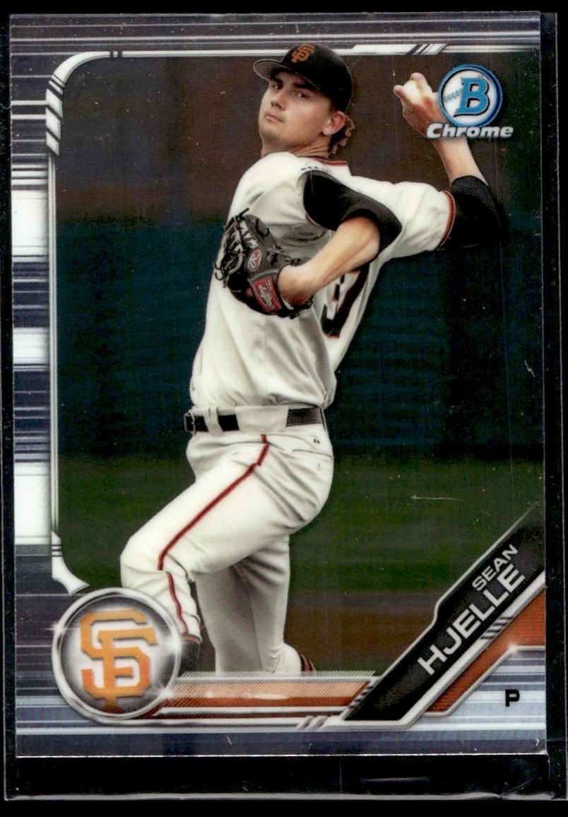 2018 Bowman Draft Chrome Sean Hjelle San Francisco Giants