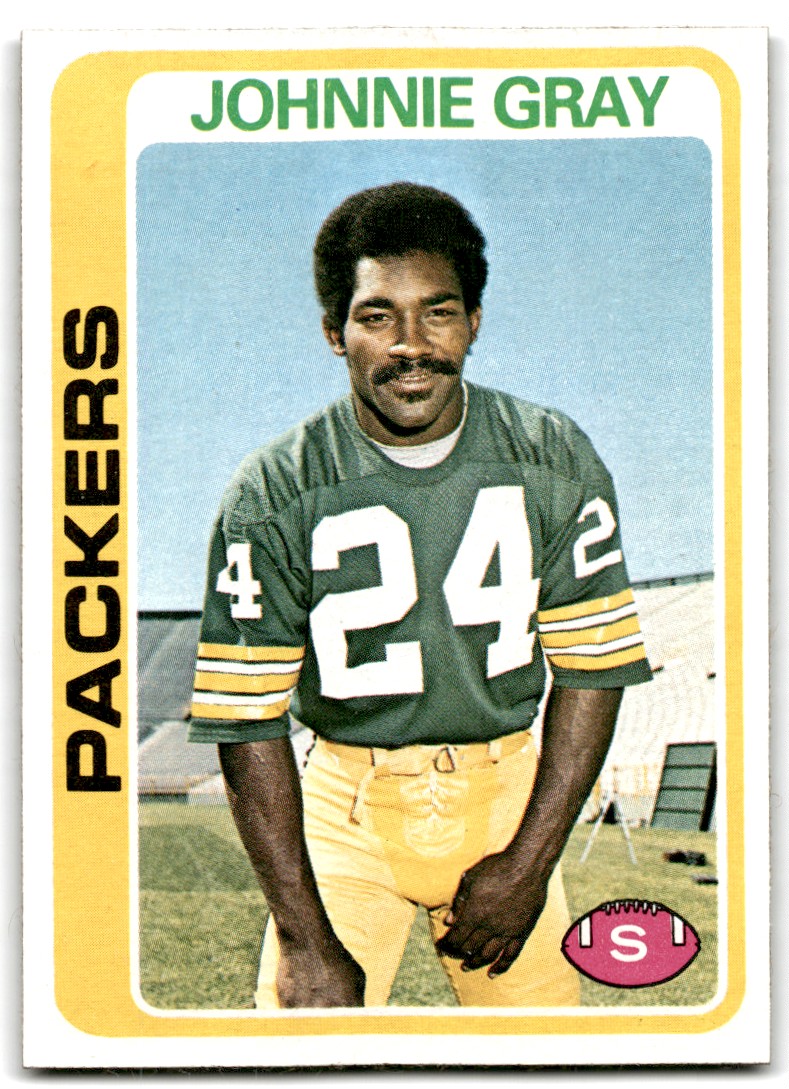 ジョニーページ 1978 Topps Johnnie Gray Green Bay Packers #138 | eBay