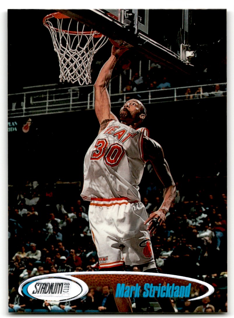 1998-99 Stadium Club Mark Strickland Miami Heat #63 | eBay