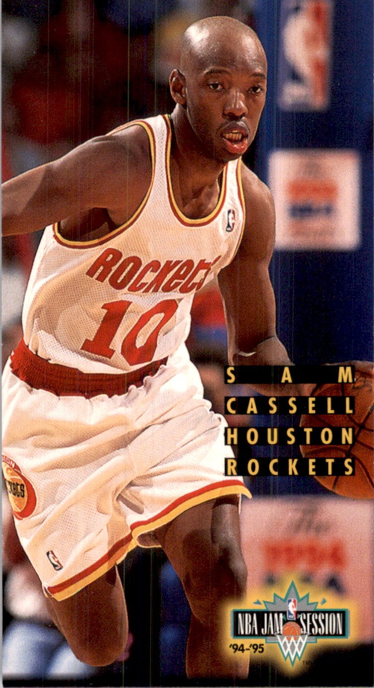 1994-95 NBA Jam Session SAM CASSELL Houston Rockets #68