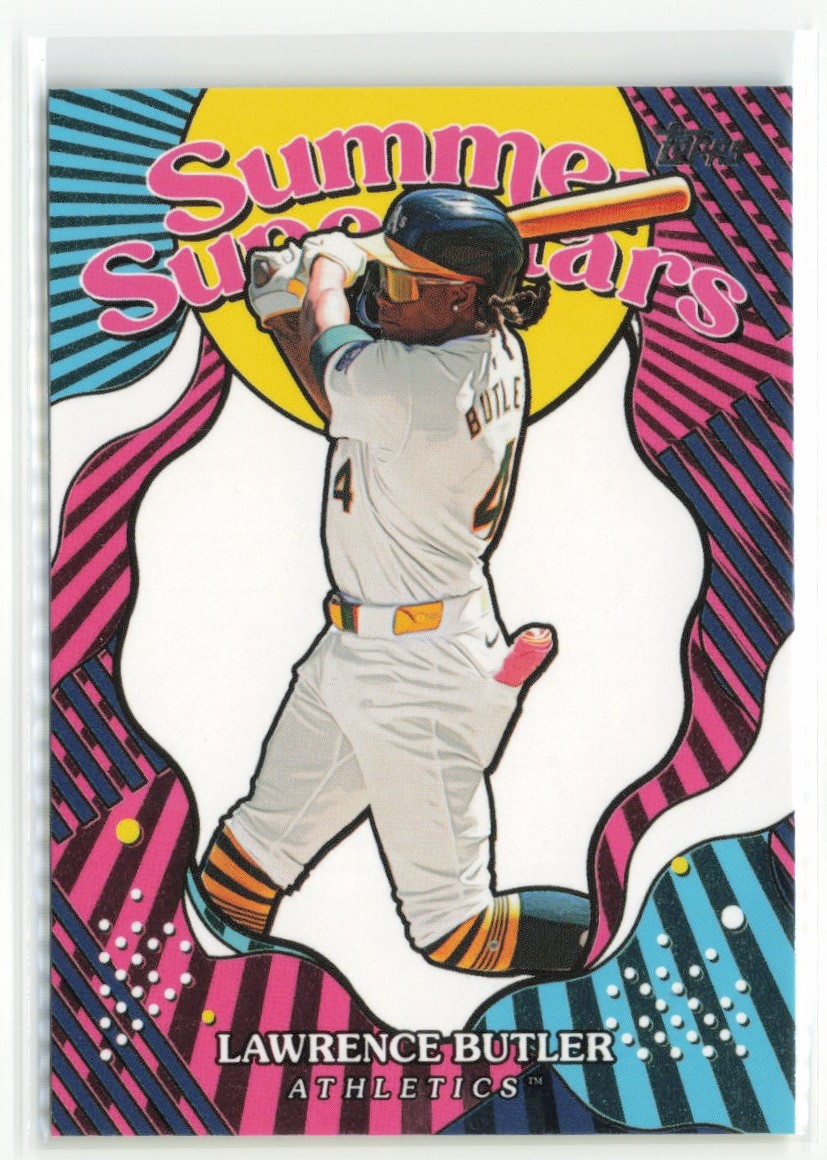 2025 Topps Series 2 Lawrence Butler #SS-30 Summer Superstars