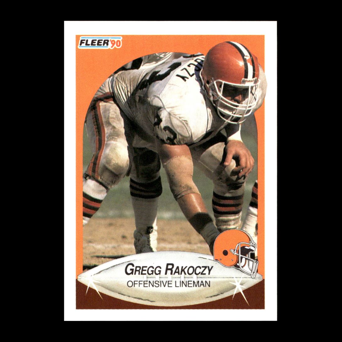 BBH Nostalgic Premium 巨人 クロマティ Gregg Rakoczy 1990 Fleer Rookie Cleveland Browns #57 R325A 56 | eBay