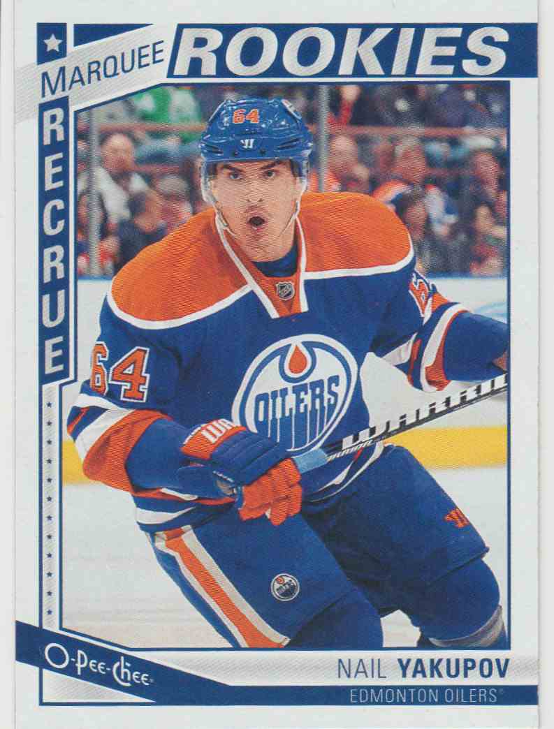 2013-14 O-Pee-Chee Nail Yakupov #501