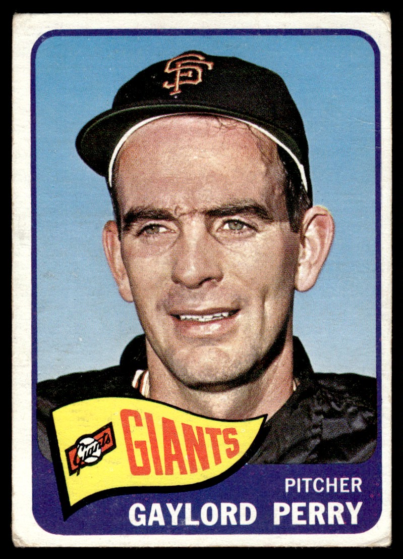 1965 Topps Gaylord Perry #193 card front image