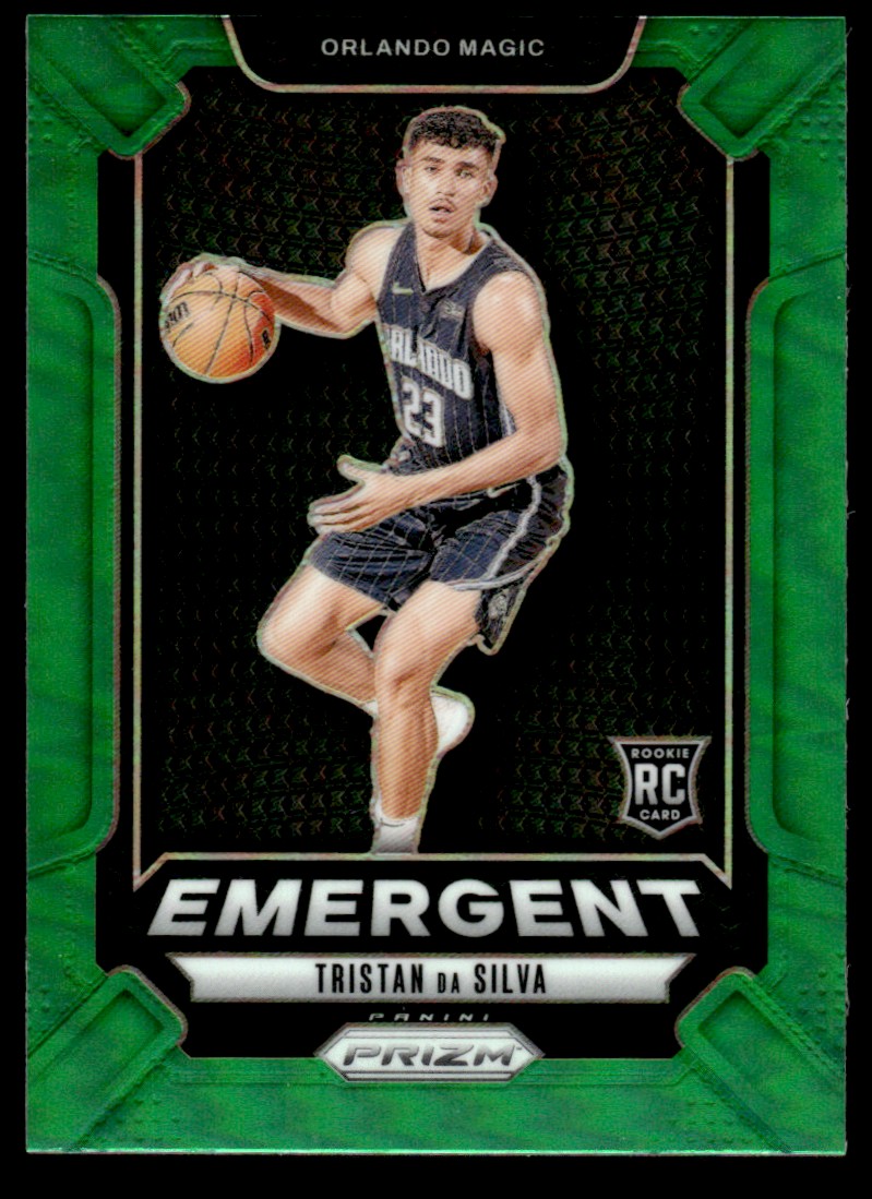 2024-25 Panini Prizm Emergent Green Tristan da Silva Rookie