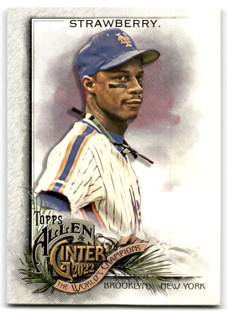 2022 TOPPS ALLEN & GINTER DARRYL STRAWBERRY NEW YORK METS #309 | eBay