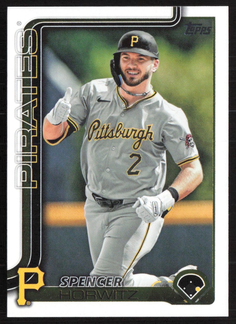 2025 Topps Series 2 Base Spencer Horwitz Pittsburgh Pirates #488 