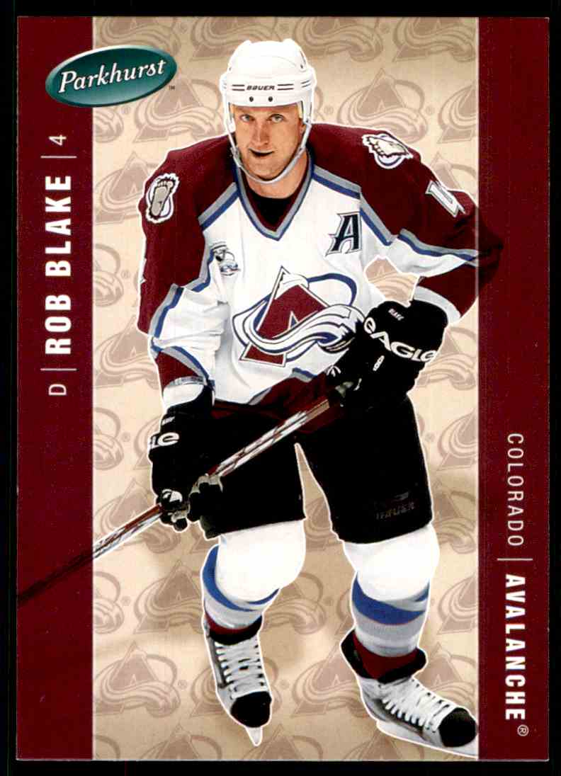 2005-06 Parkhurst Rob Blake #124