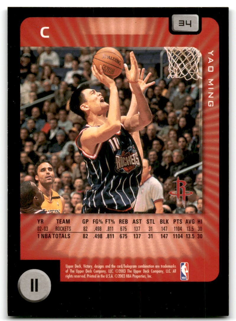 ヤオ・ミン（ようめい）Yao Ming（姚明）3枚セット ヤオ・ミン（よう