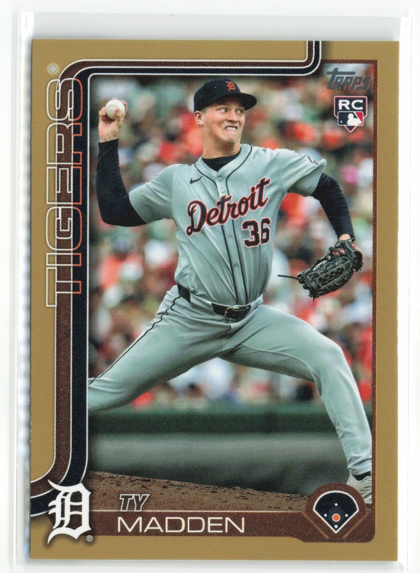 その他 topps series2 2025 2025 Topps Series 2 Ty Madden #483 Gold Parallel RC /2025 | eBay