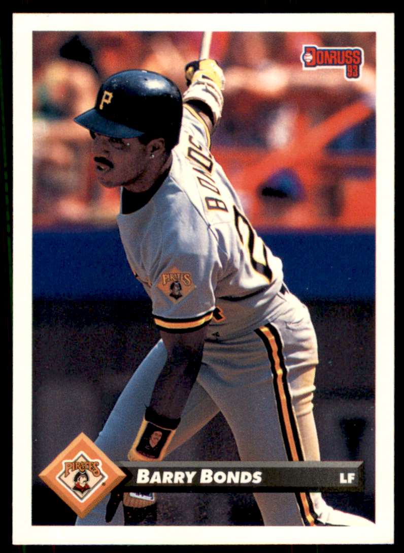 1993 Donruss Baseball Card Barry Bonds 678 On Kronozio