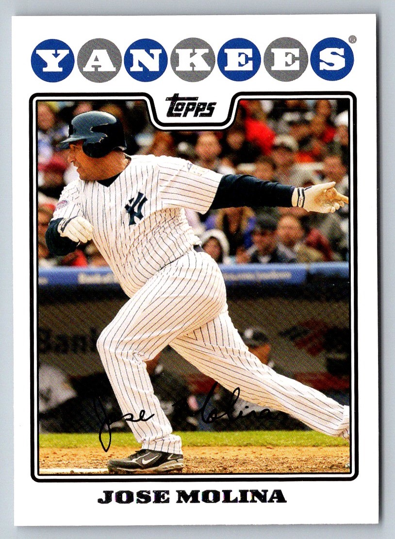 2008 Topps Updates & Highlights Jose Molina #UH39