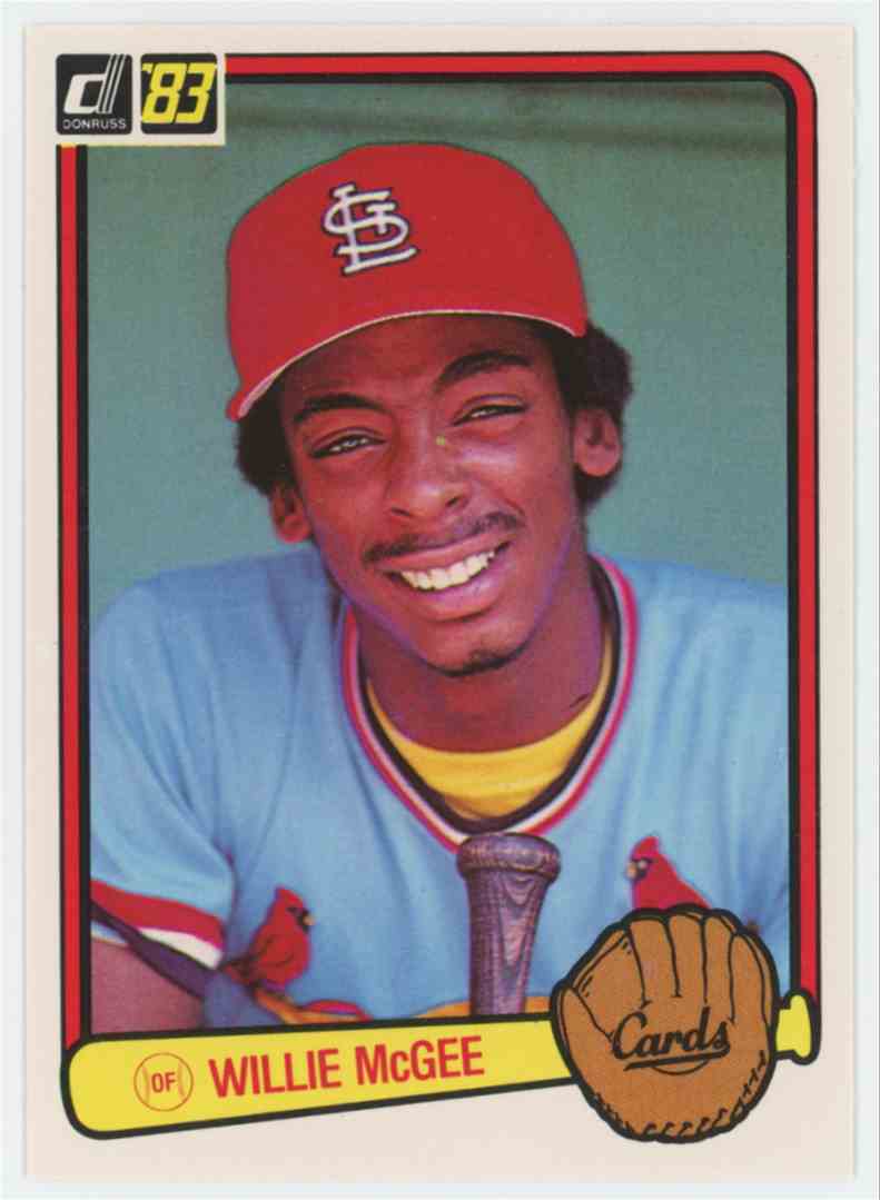 willie mcgee card