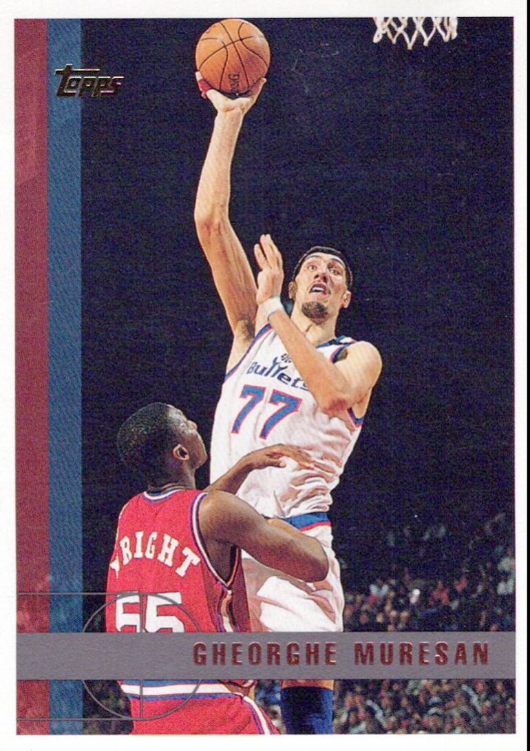 1997-98 Topps Gheorghe Muresan Washington Wizards #59 | eBay