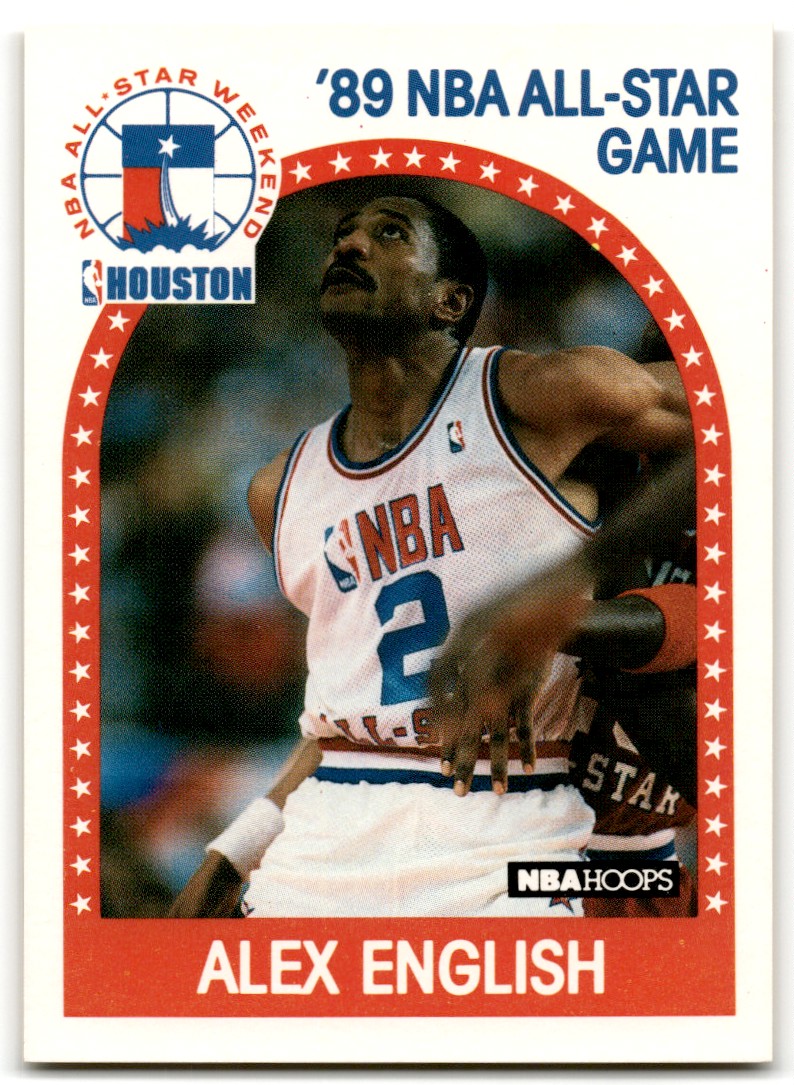 1989 90 NBA Hoops 89 NBA All Star Game Alex English 133 on Kronozio