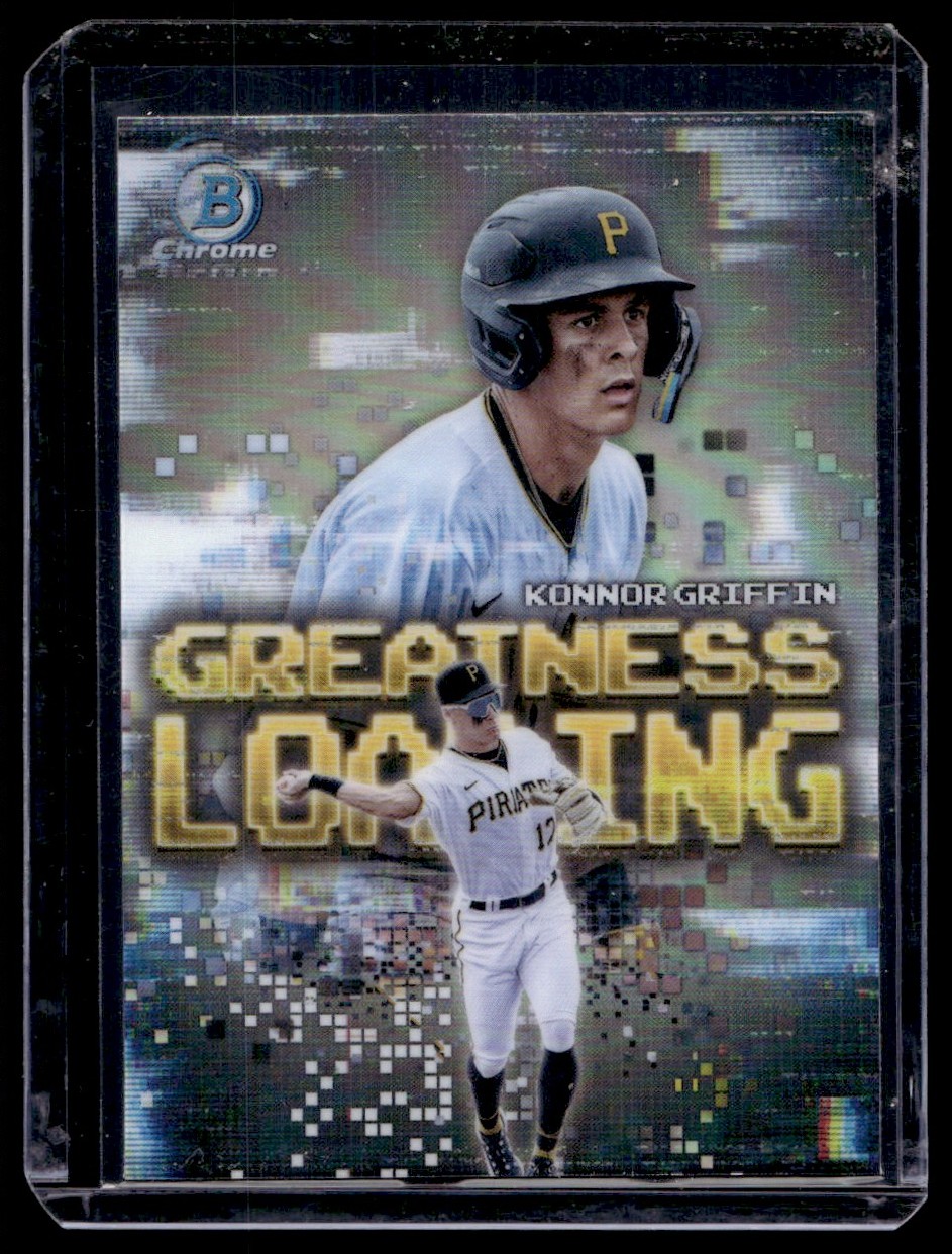 SFL カード レア　どぐら　ボンちゃん　かずのこ　シュート 2025 Bowman Chrome Greatness Loading Konnor Griffin Pittsburgh