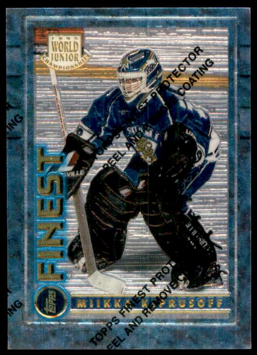 1994-95 Finest Miikka Kiprusoff #125