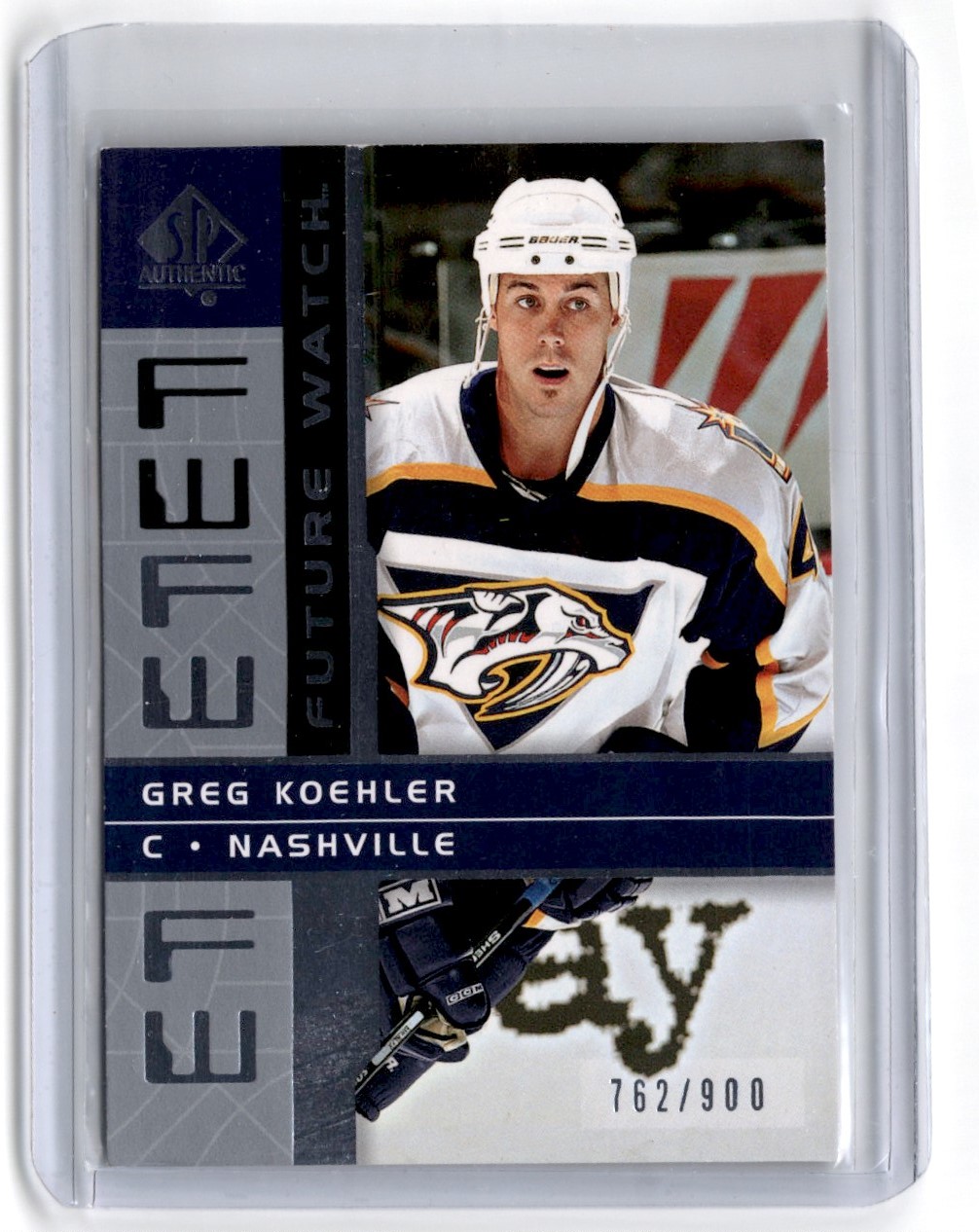 2002-03 SP Authentic Future Watch Greg Koehler #149
