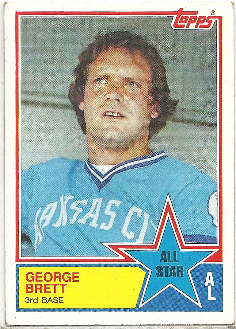 1983 Topps All-Star George Brett #388