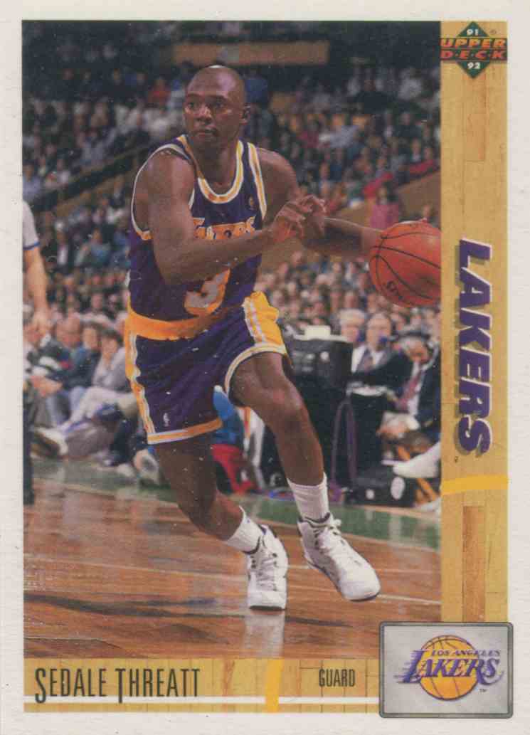 1991-92 Upper Deck Sedale Threatt #492 on Kronozio