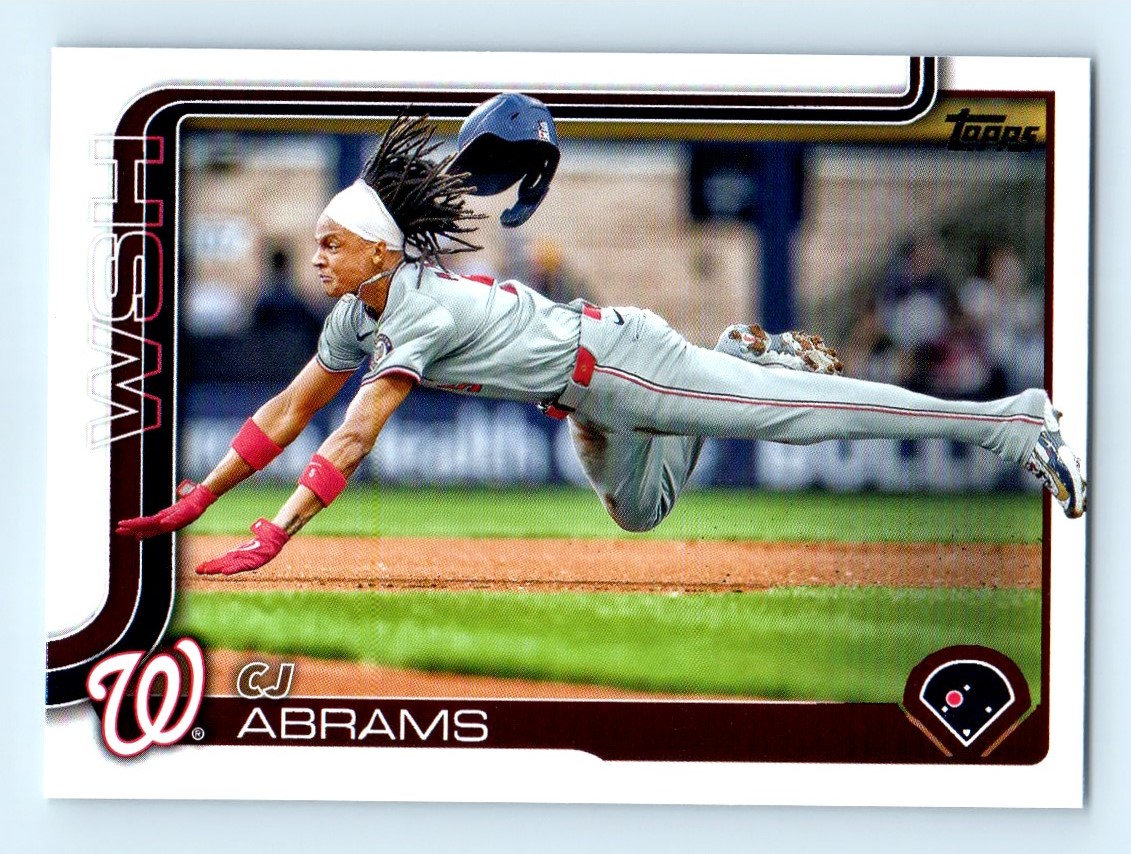 2025 Topps Series 1 CJ Abrams Washington Nationals #122 | eBay