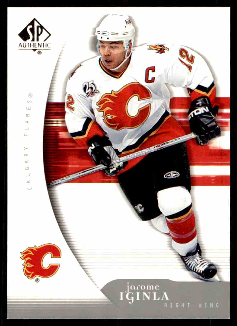 2005-06 Sp Authentic Jarome Iginla #16