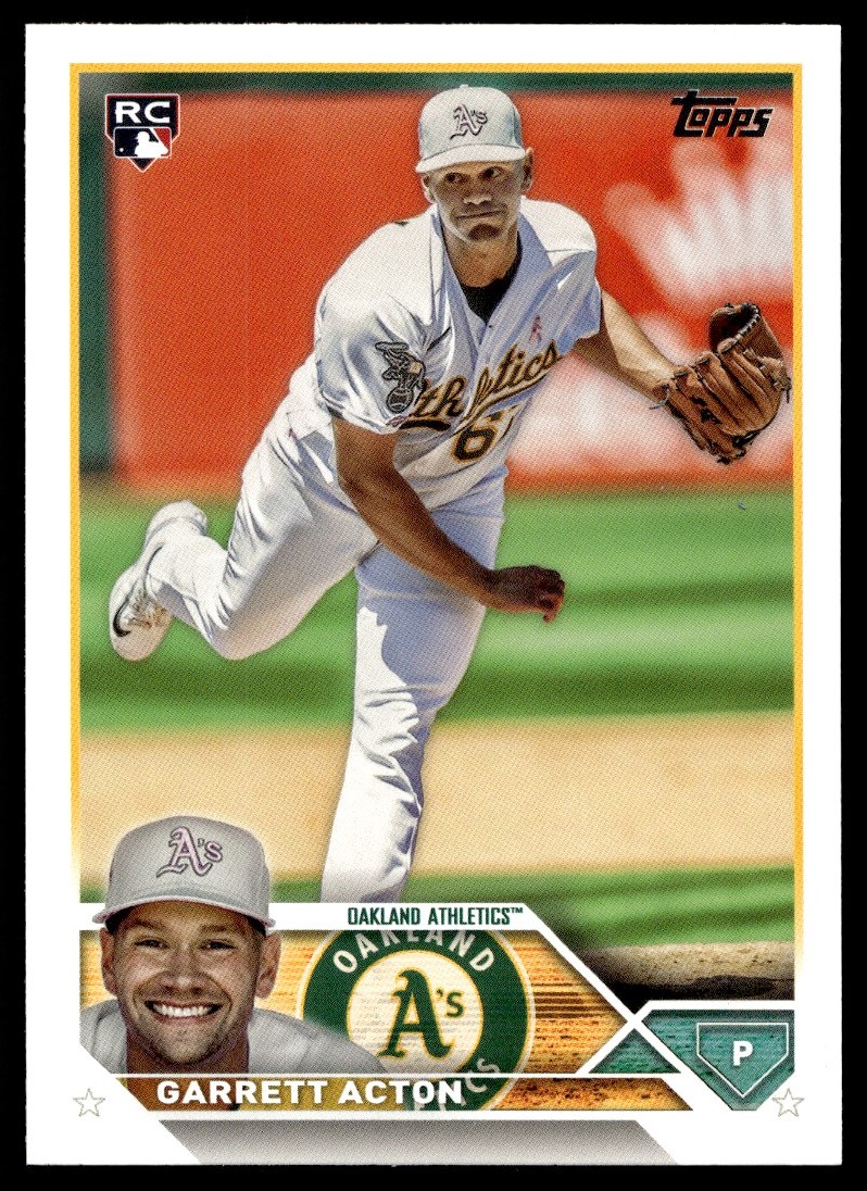 2023 Topps Update Garrett Acton #US192