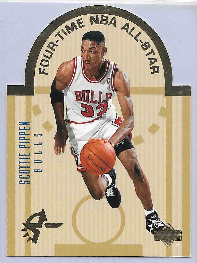 1994-95 Upper Beck Se All Star Die Cuts Scottie Pippen #E4 card front image