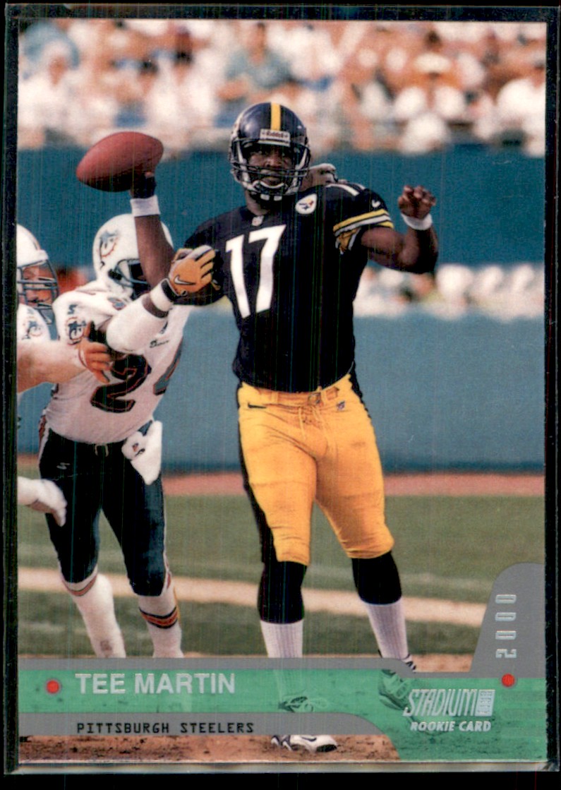 2000 Stadium Club Tee Martin RC Pittsburgh Steelers #154 | eBay